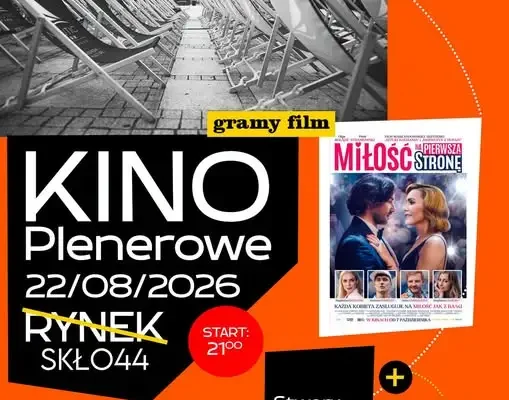 Kino plenerowe w Darłowie przeniesione do Galerii SKŁO4 – sprawdź szczegóły