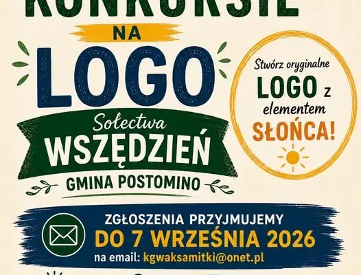Konkurs na logo Sołectwa Wszędzień – zaproszenie dla kreatywnych
