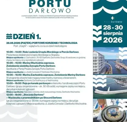 Dni Otwartego Portu w Darłowie: trzy dni z morskimi historiami i ludźmi portu