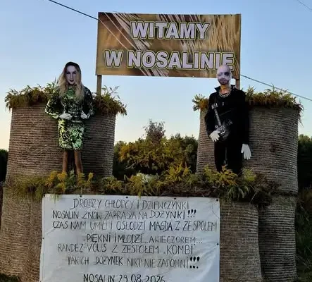 Dożynki w Nosalinie: kolorowe dekoracje i świąteczna atmosfera już gotowe