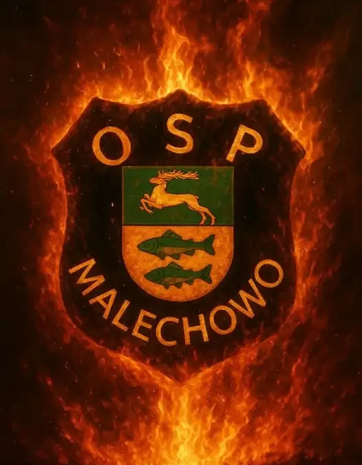 Usuwanie powalonego drewna w Podgórkach – interwencja OSP Malechowo i OSP Ostrowiec