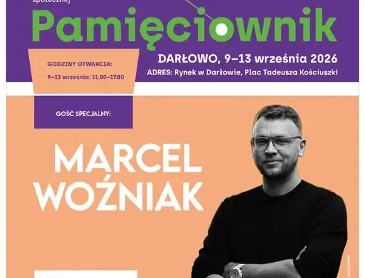 Marcel Woźniak, biograf Tyrmanda, gościem specjalnym Pamięciownika w Darłowie