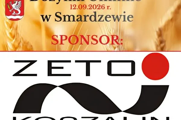 Dożynki Gminne w Smardzewie 12 września – podziękowania dla sponsorów