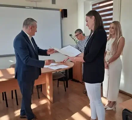 Nauczycielki z Kiszkowa i Sławna otrzymały awans na stopień nauczyciela mianowanego