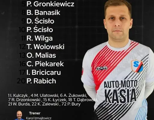 Sława Sławno ogłasza skład na mecz z Victorią Sianów – zapowiedź ligowego starcia