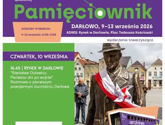 Spotkanie w Darłowie: Historia pierwszego powojennego burmistrza Stanisława Dulewicza
