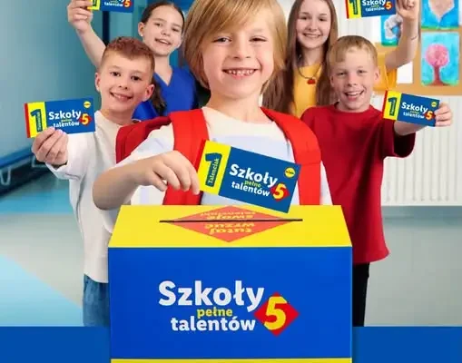 Szkoła w Sławnie zachęca do zbierania Talenciaków – każdy zakup w Lidlu wspiera uczniów