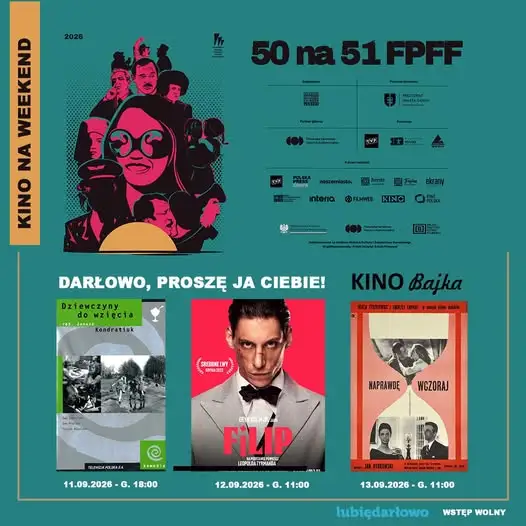 Darłowo: trzydniowy przegląd filmowy w kinie Bajka