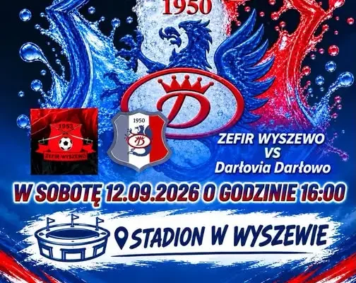 Dartovia Darłowo zagra z Zefirem Wyszewo. Cel: trzy punkty