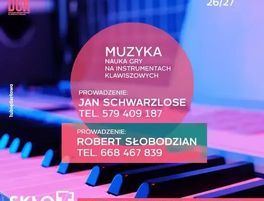 Darłowo: zajęcia muzyczne dla dzieci i seniorów w SKŁO44