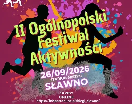 II Ogólnopolski Festiwal Aktywności w Sławnie – sportowe święto już 26 września
