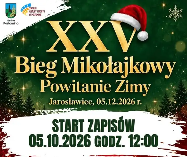 Jarosławiec zaprasza na XXV Bieg Mikołajkowy – zapisy startują 5 października
