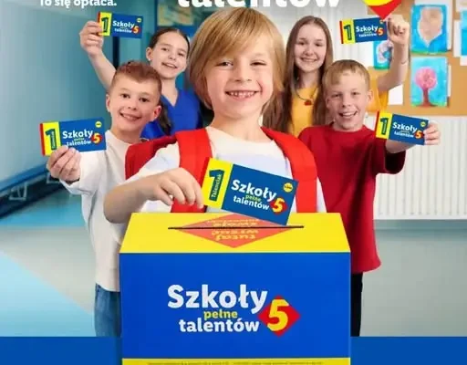 Szkoła zbiera Talenciaki w akcji Lidl „Szkoły Pełne Talentów”